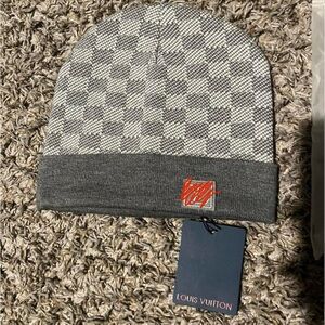 Louis Vuitton Gray Beanie